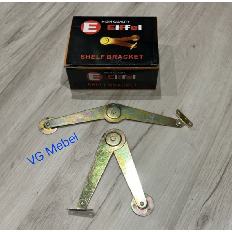 Engsel Salon Merk EIFFEL 9" KUNING - Engsel Tekuk - Engsel Sikutan