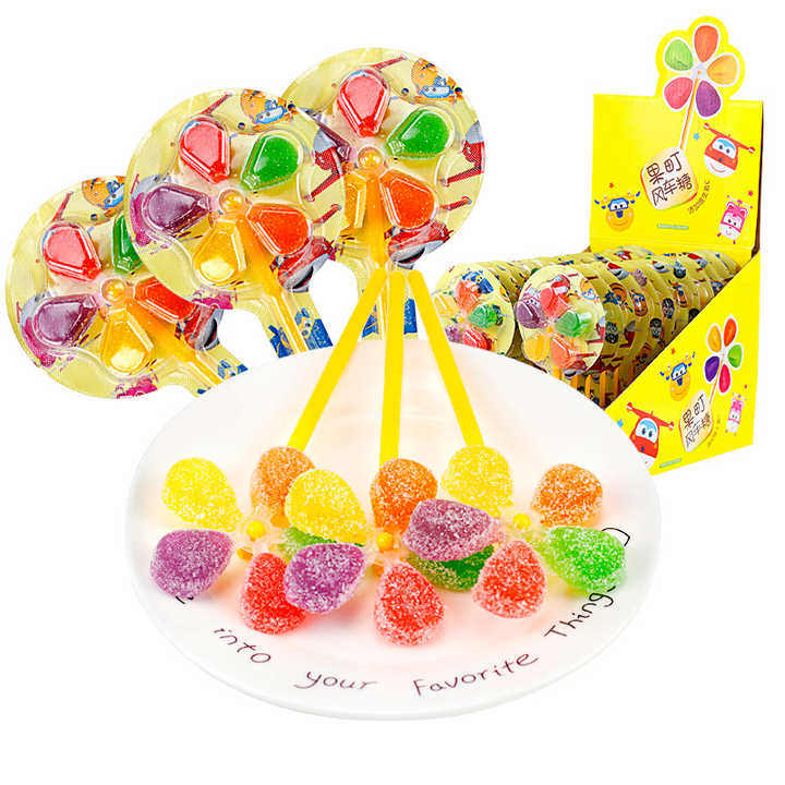 

Jelly Gummy Kincir Angin Lollipop / JELLY KINCIR / PERMEN ANAK KINCIR