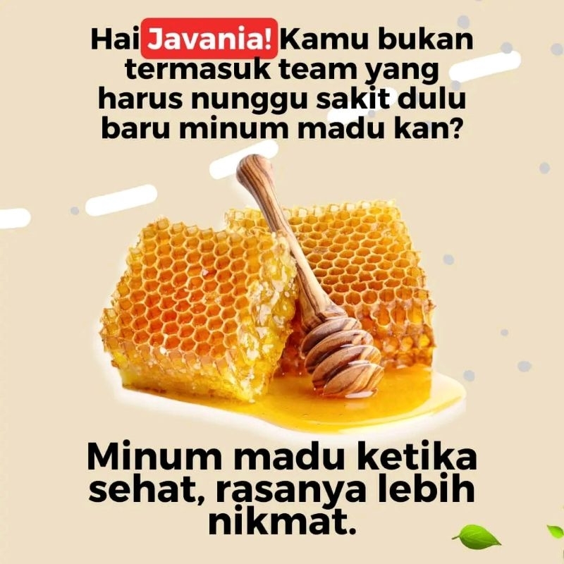 

Javahills honey madu mint herbal