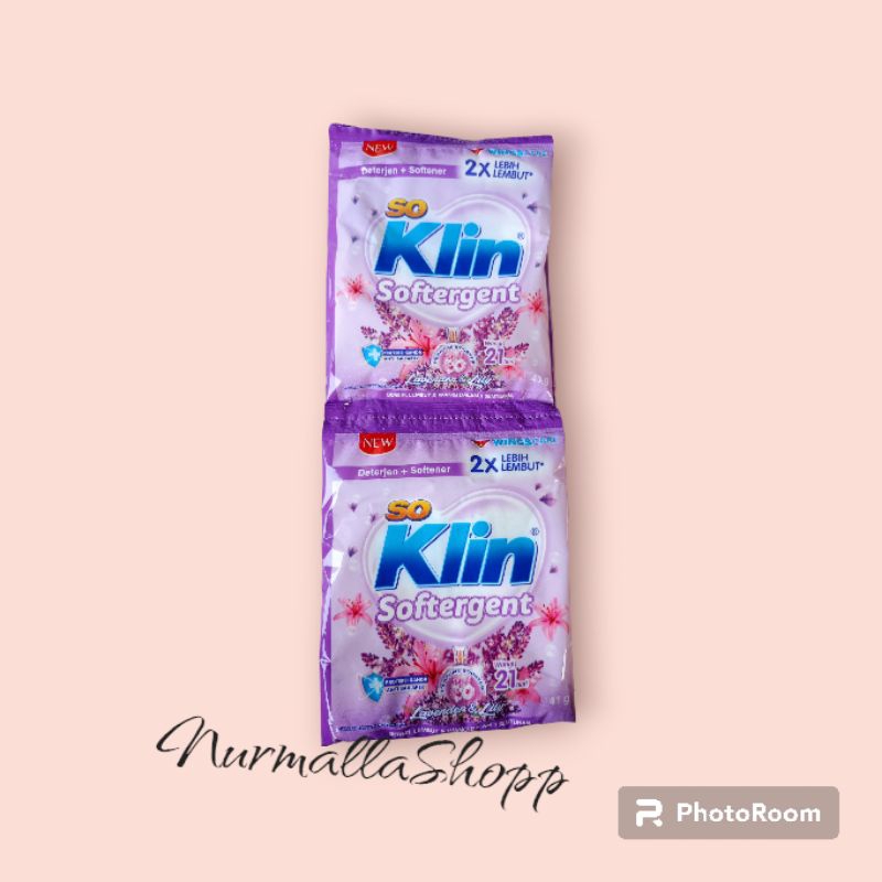 SO KLIN SOFTERGENT 41GR (6 PCS)