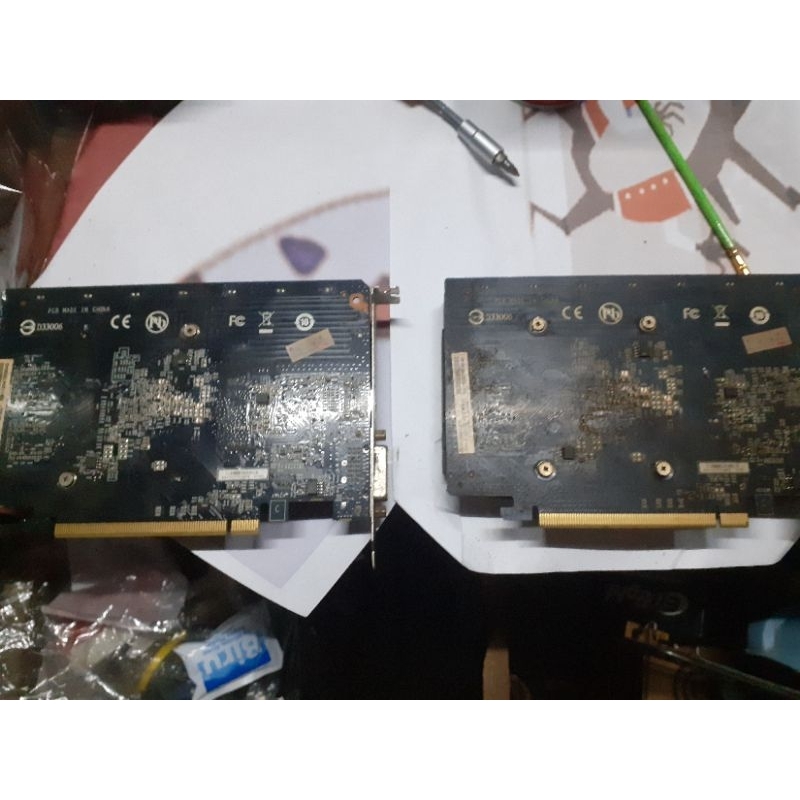vga  gigabyte gt1030 bekas normal