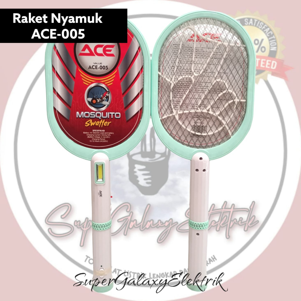 Raket Nyamuk Luby/Raket Nyamuk Bright-G/Procyon/Tofuda/Raket Nyamuk Berkualitas