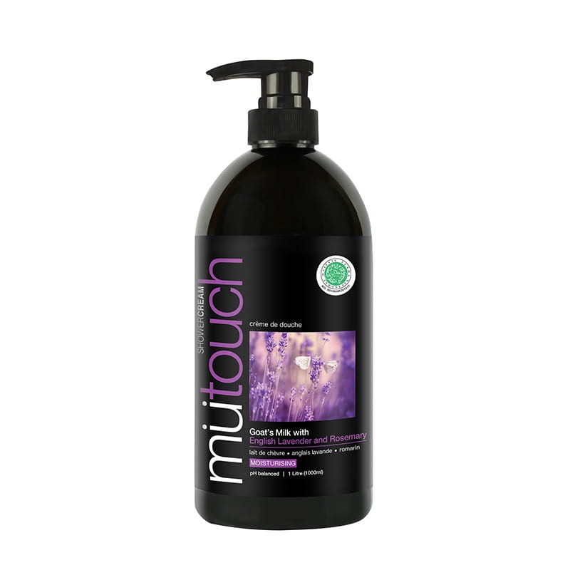 MuTouch Goat Milk Shower Cream Pump - 1000ml