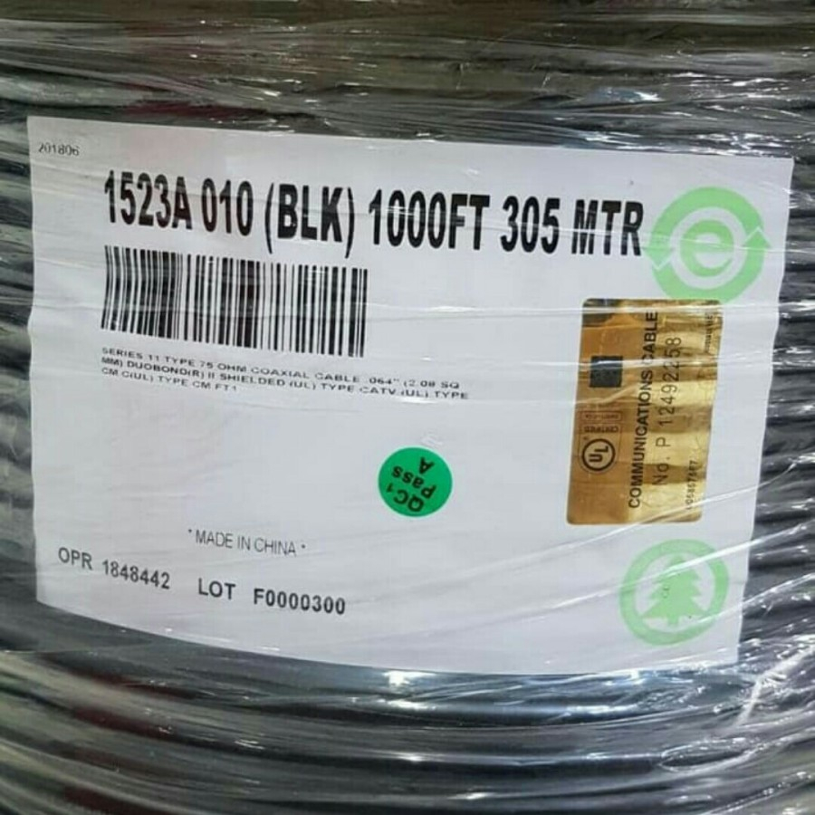 kabel belden 1523A / kabel TV coaxial RG11 / kabel belden RG11 1523A