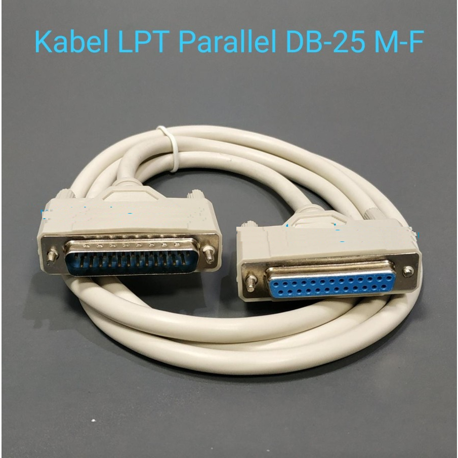 KABEL SERIAL PARALLEL DB25 M-F 1.2m