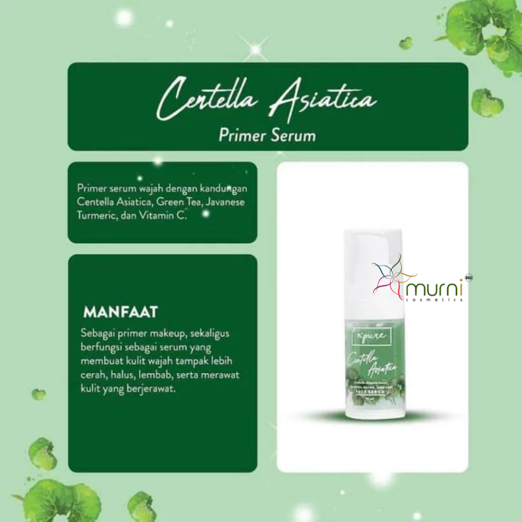 NPURE CICA CENTELLA ASIATICA FACE SERUM PRIMER 15ML