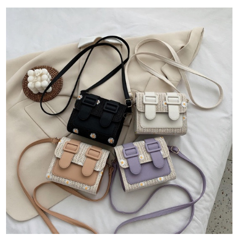 tas selempang wanita premium lucu kekinian mini rantai tali panjang sling bag korea besar bisa cod i