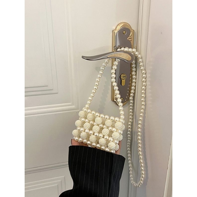 FANMY || belle pearl bag | mini beaded bag | pearl bag | beaded bag | pearls bag | beads bag | pearl
