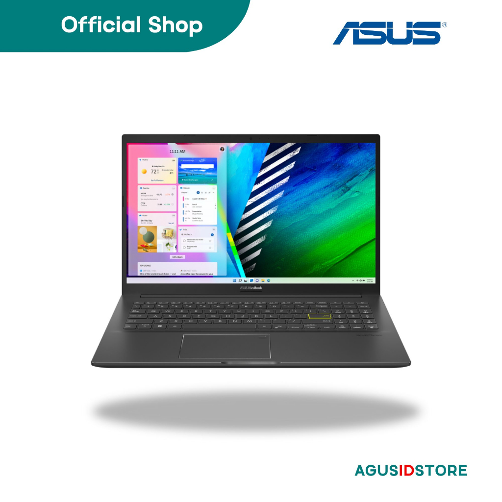 LAPTOP ASUS VIVOBOOK 15 K513EA / CORE i3 1115G4 / RAM 4GB SSD 512GB / 15 INCH OLED / WINDOWS 11 OHS - CICILAN 0%