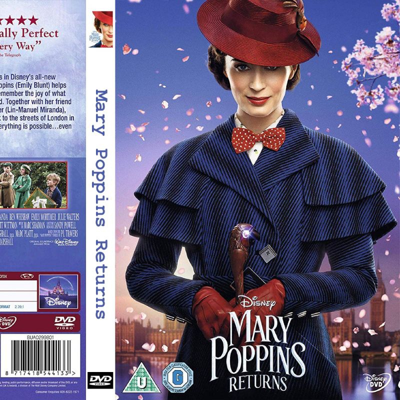 Kaset Video Film Bioskop Marry Poppins Full Movie