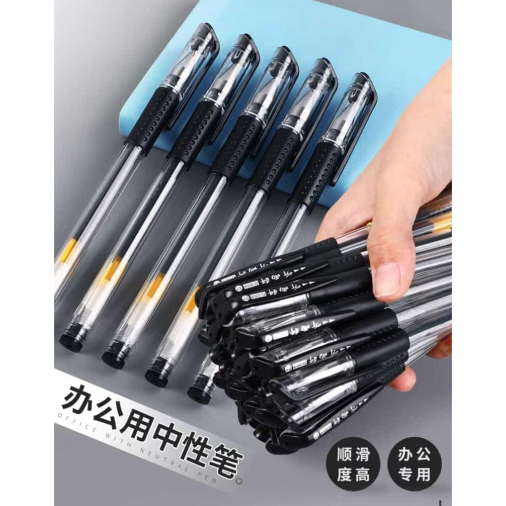 PULPEN PEN GEL CAIR ATK ALAT TULIS BOLPEN BOLPOINT IMPORT MURAH BIRU HITAM MERAH