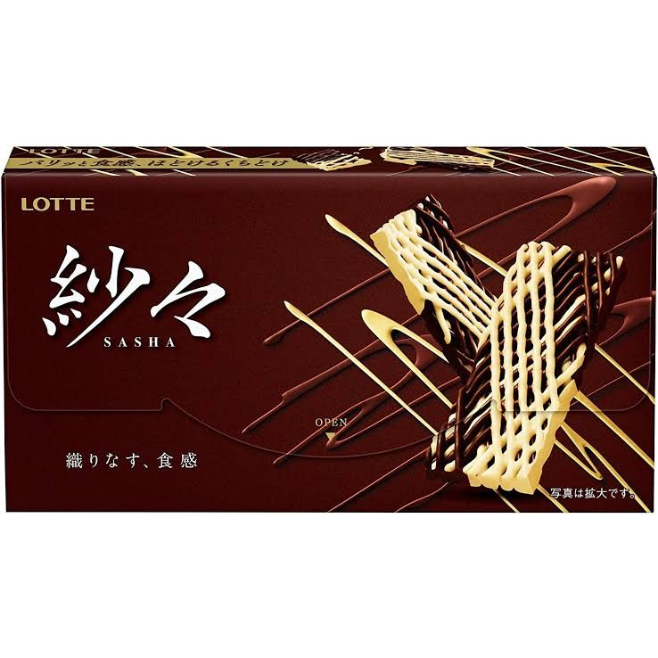 Lotte Sasha Japan Chocolate Jepang Coklat Import Snack Import Kitkat