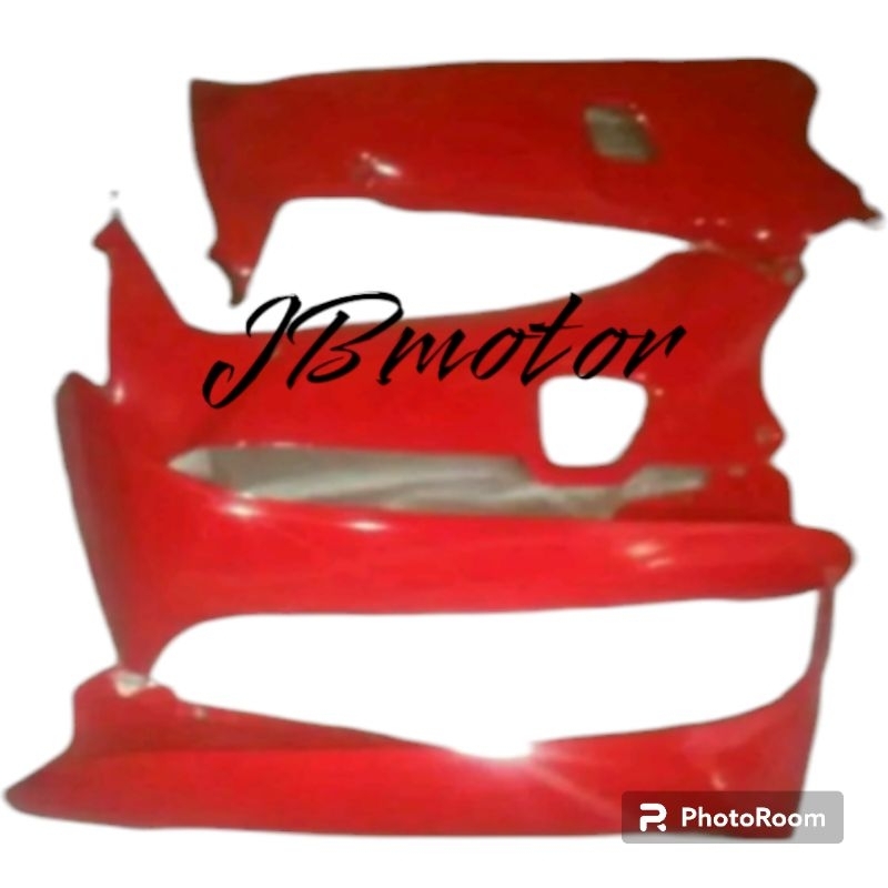 Sayap luar dalam Supra x lama Supra fit lama merah doff