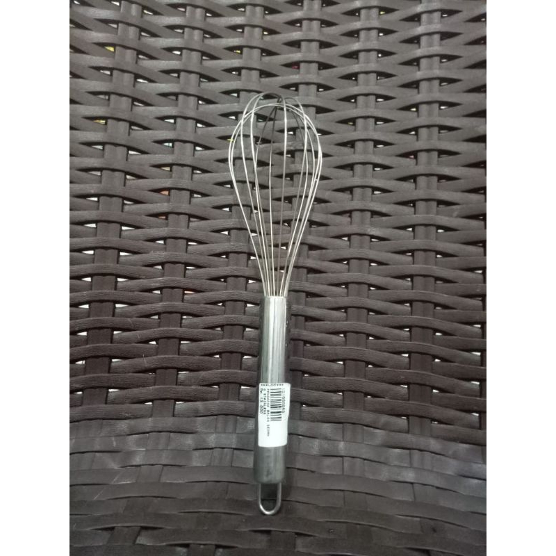 PENGOCOK ADONAN KUE MANUAL STAINLESS / EGG WHISK / EGG BEATER  / PENGADUK TELUR / PENGOCOK BALON