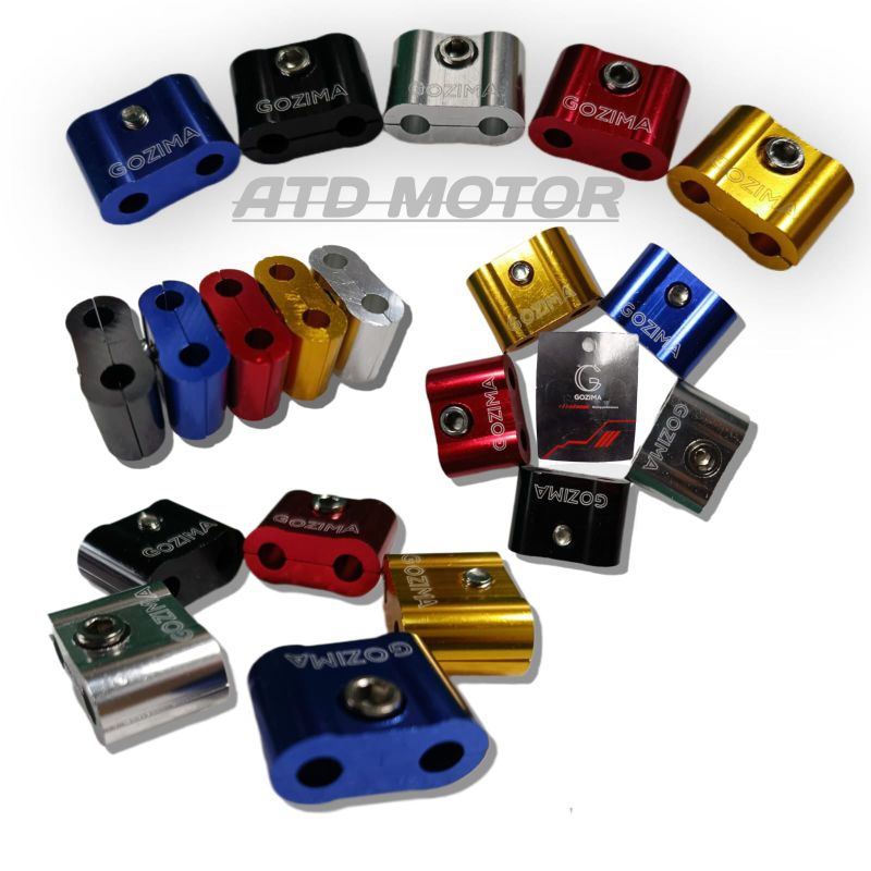 Jepitan Tali Gas Spontan Cnc Jepitan Kabel Gas untuk semua motor universal ...
