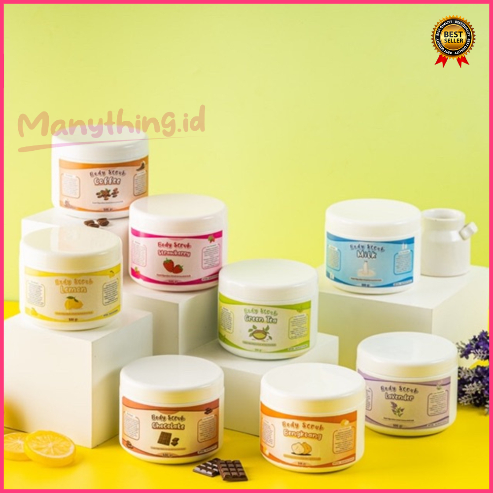 [BPOM] BODY SCRUB ALA SALON 500 GRAM / LULUR BADAN 500ML BY ACL / LULUR MANDI BRIGHTENING BODY SCRUB