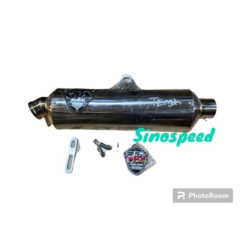 Silencer knalpot WRX GP3 K3 SS Inlet 50mm