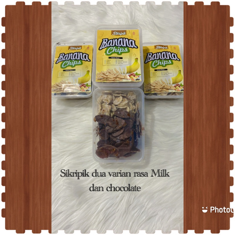 

Sikiripik rasa coklat mix milk