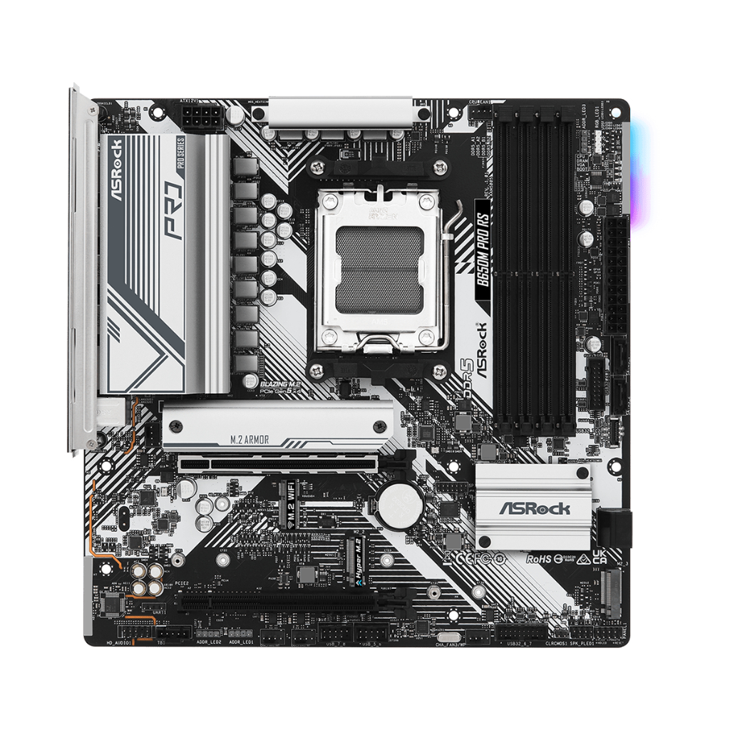 Motherboard ASRock B650M Pro RS - AM5, AMD B650, DDR5, USB3.2 Type-C