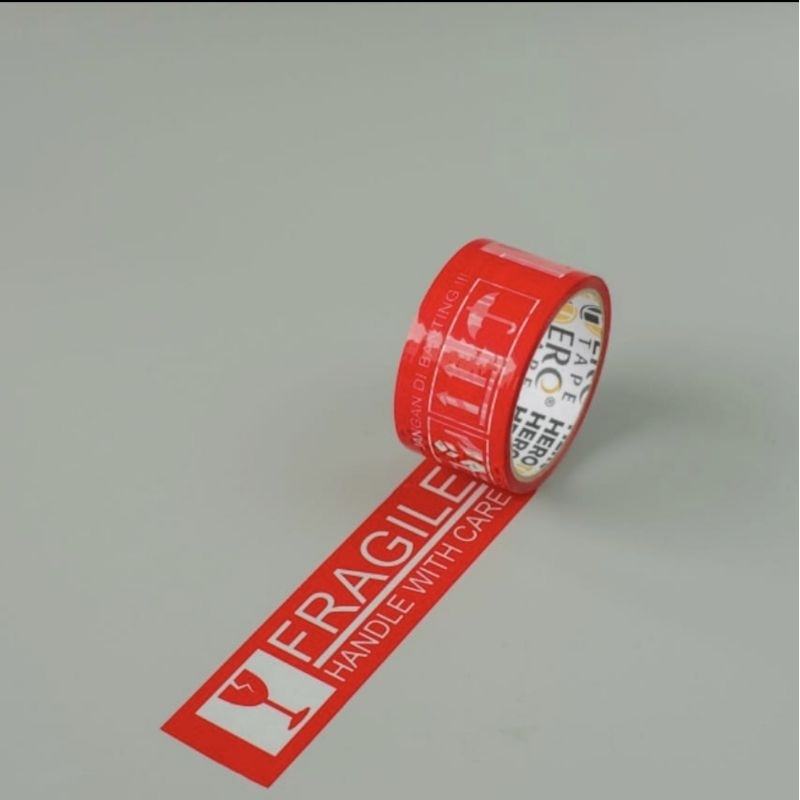 

Lakban Fragile Tebal Super Rekat 48mm , 70 yard