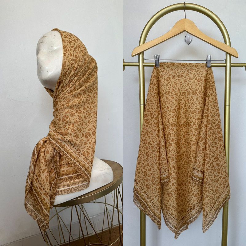 Afrahijab/ Segi Empat Voal Motif 132