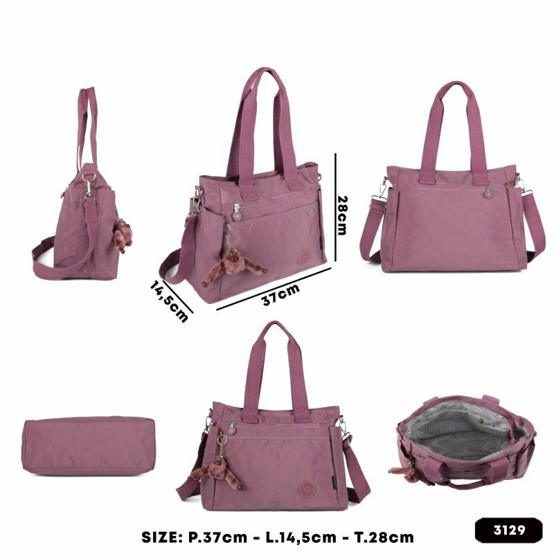TAS BAHU TENTENG SELEMPANG KP 3129 TAS NYLON 2IN1 TAS BAHU WANITA IMPORT TAS WANITA TAS SELEMPANG WANITA IMPORT BEST SELLER.!!!!