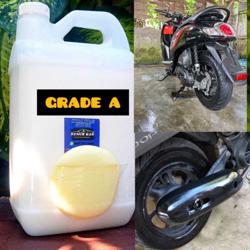 Semir ban mobil dan motor 5 liter semir ban terlaris