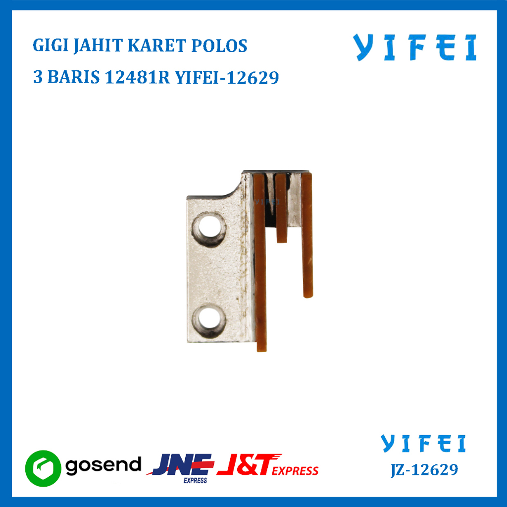 Gigi Karet Feed Dog Mesin Jahit Industri B Polos 12481R YIFEI-12629