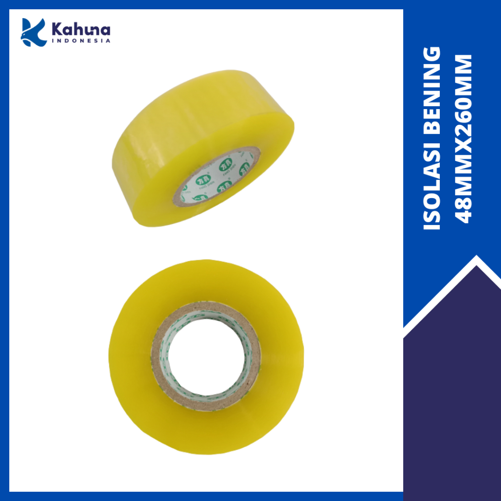 

Selotip / Solasi Besar Bening Fang Zhen 48x260mm per 1 pcs [5039663]