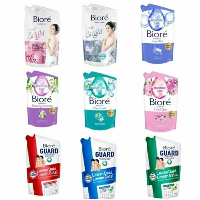 biore sabun cair 400ml