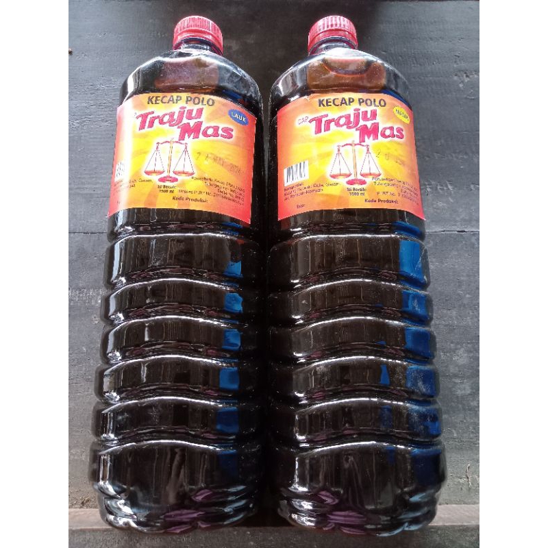 

kecap bincang masak lauk/ kecap manis jumbo/kecap polo cap traju mas berat 1500ml