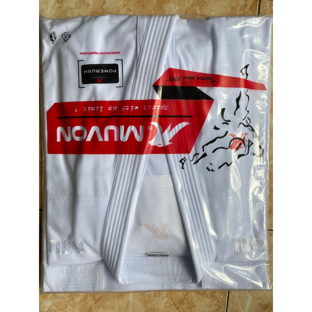 Baju karate kata powerush muvon