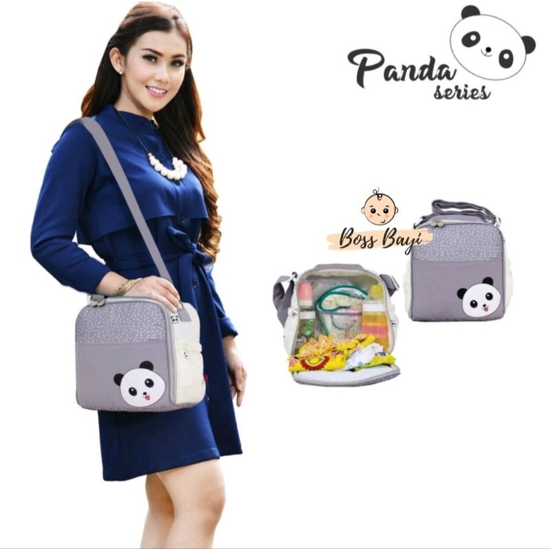 OMILAND - Tas Bayi / Diaper Bag Baby Alpaca &amp; Panda Series (Kecil | Medium | Besar)