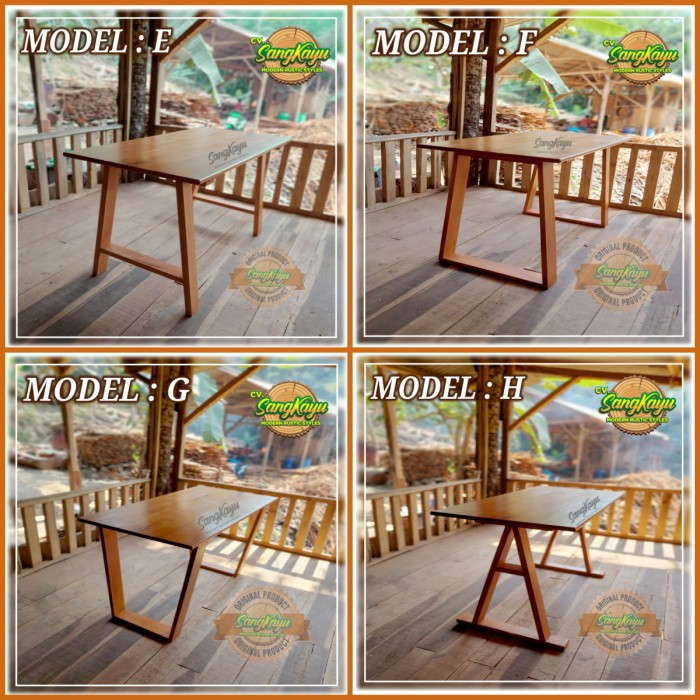 Meja kayu minimalis meja kerja meja belajar meja lesehan meja kopi meja gaming meja kosmetik
