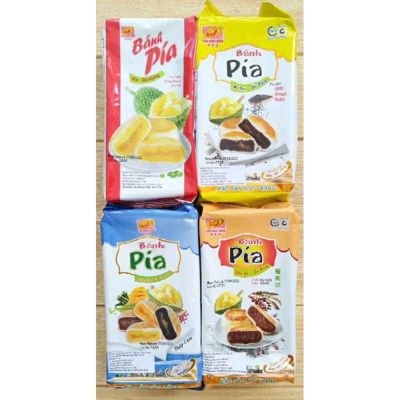 ✔MURAH Banh Pia Durian Vietnam 300gr All Varian / Banh Pia Chay Pia / Cake Durian