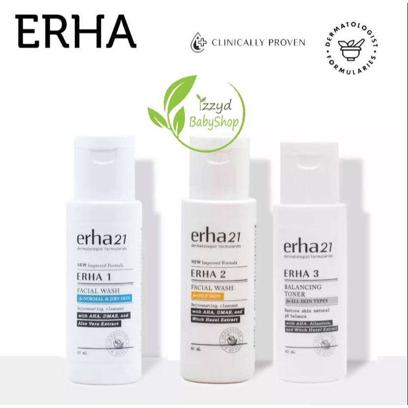 ERHA 21 DF FACIAL WASH 60ML/ SABUN CUCI MUKA