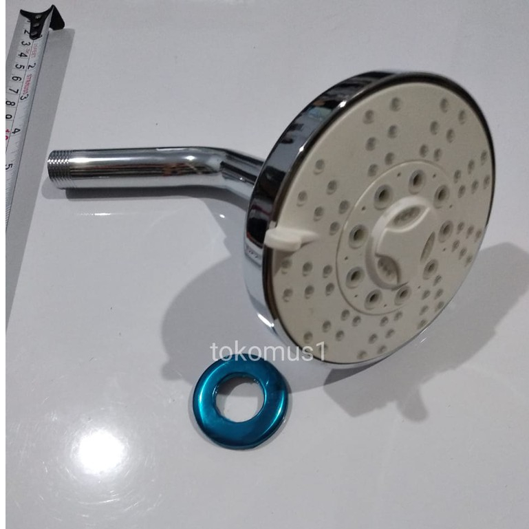 SHOWER TEMBOK PLASTIK MANDI 9928 WALL SHOWER TANAM TEMBOK BULAT 9928 BAGUS MURAH