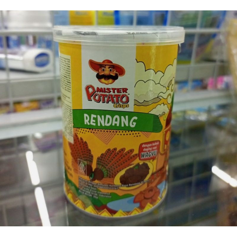 Mister Potato Crips Rendang 35 g