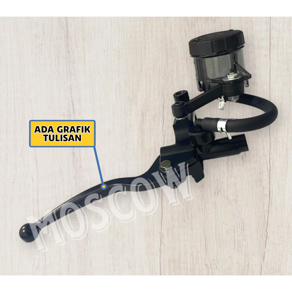 MASTER REM KANAN NONAME PLUS TABUNG BIG SMOKE RYBEN BESAR UNIVERSAL SEMUA MOTOR MATIC BEBEK MOGE SPORT DLL