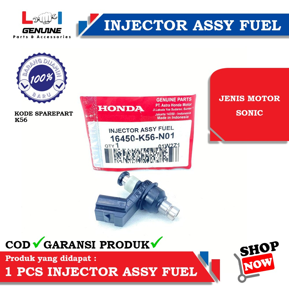 -LOI- INJEKTOR ASSY INJECTOR FUEL PUMP VARIO SONIC CBR 150 LED K56