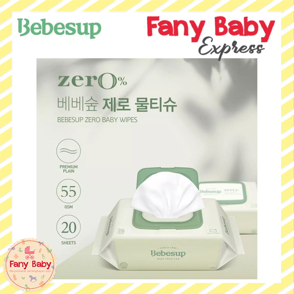 BEBESUP ZERO BABY WIPES - TISSUE/TISU BASAH BAYI