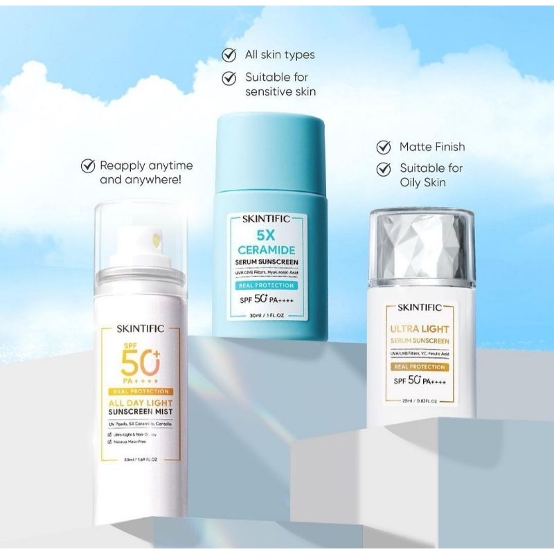SKINTIFIC Sunscreen SPF 50+ PA++++