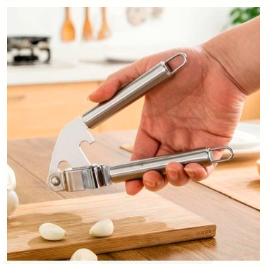 DHIO - model baru Alat Penghancur Bawang Stainles Garlic Press Terbaru