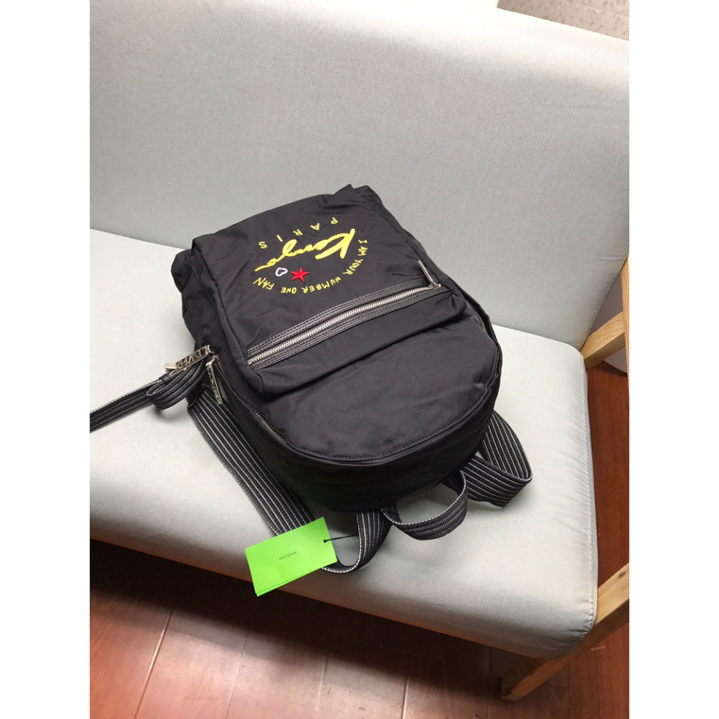 K-Z  KZ9BB09  kenzo  Original Washable Nylon Tiger Head Bag Unisex Leisure Backpack Backpack  beibao
