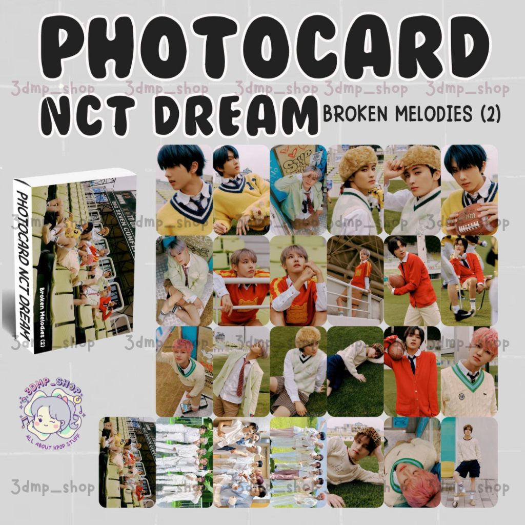 [25 lembar] photocard lomo photo card lomocard NCT DREAM Broken Memories