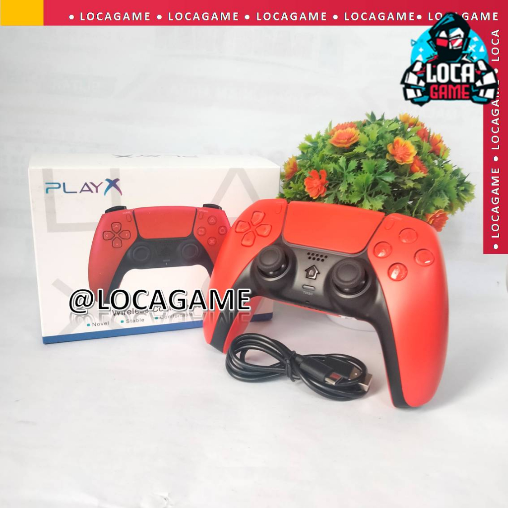 Stick PS4 MERK PLAY X MODEL PS5 BISA UNTUK PS4 &amp; PS5