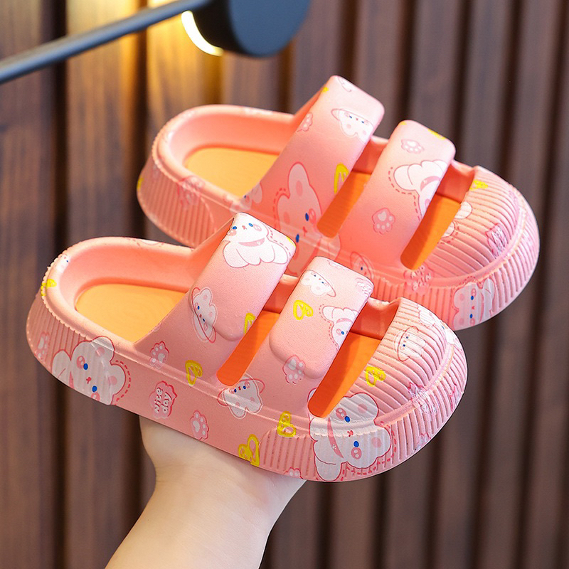 WALVA - S003 Sandal Selop Premium Anak Jelly Karakter Import / Sandal Anak Laki-laki Perempuan Ban2