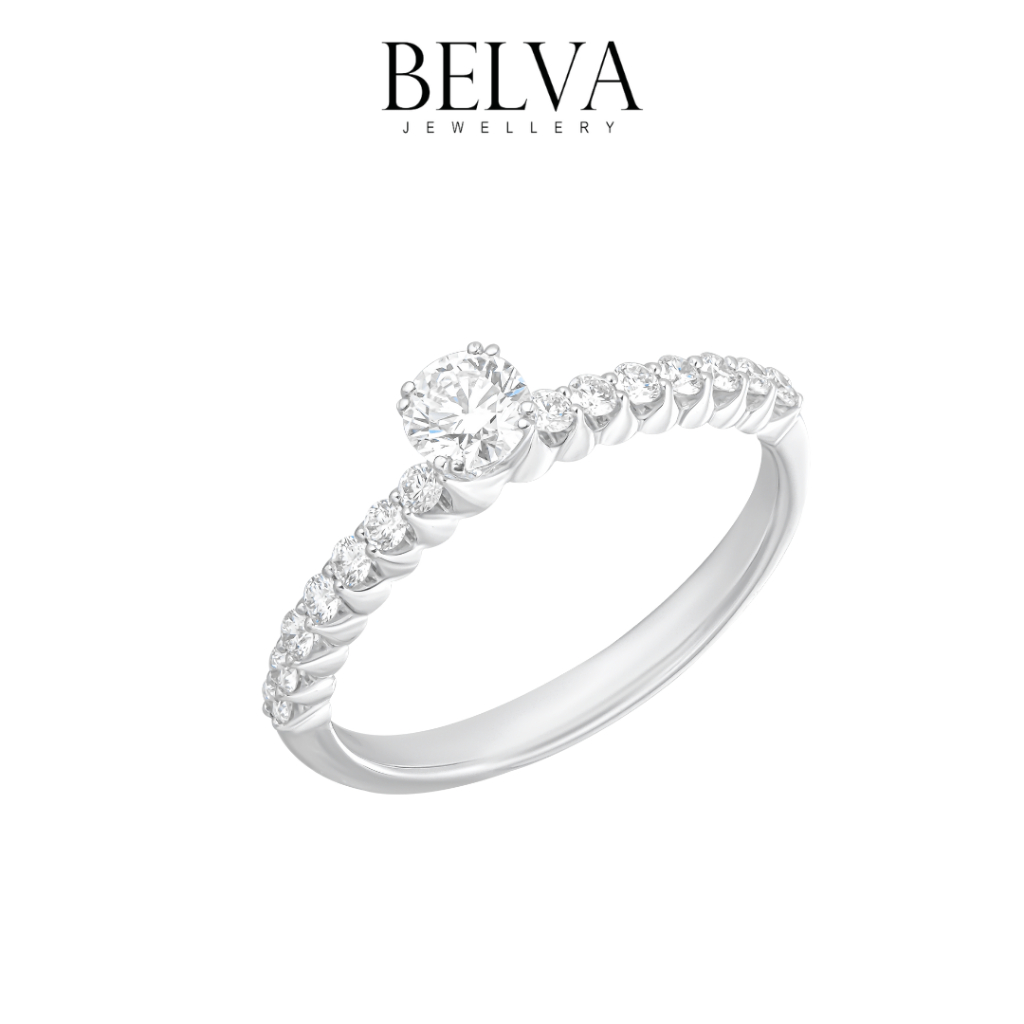 Cincin Berlian Solitaire GIA SERTIFIKAT - Belva Jewellery - BAFLRAU17985