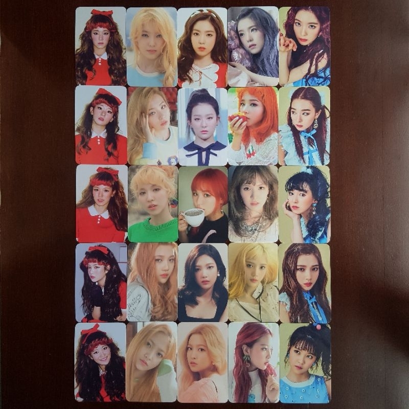 Red Velvet - 8th Anniversary MD Repackage Photocard Official Irene Joy Seulgi Wendy Yeri
