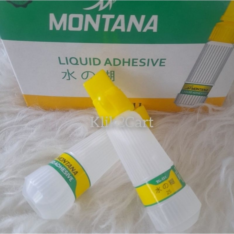 

Lem bening kecil montana TG-111 ecer / lem cair / lem cair kecil montana